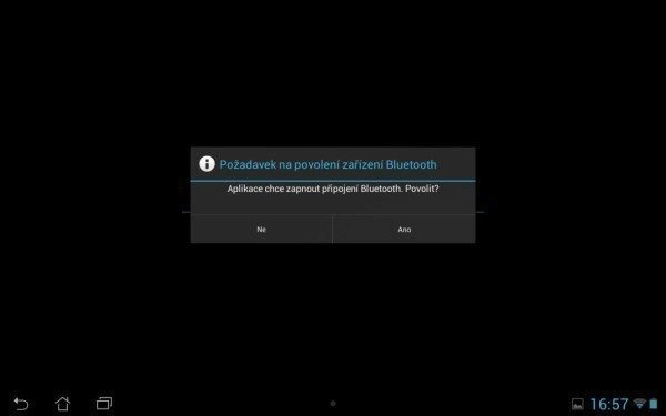 Bluetooth je k používání kostky nezbytný