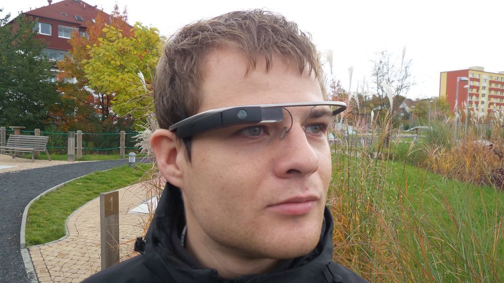 Google Glass na hlavě 2