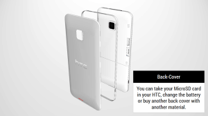 HTC One Tigon: Vyměnitelné kryty, baterie a slot pro microSD kartu