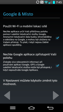 Lokalizační služby Google 