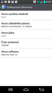 Testovali jsme LG G2 s Androidem 4.2.2 a sestavením JDQ39B