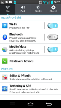 Barevné a grafické provedení systému