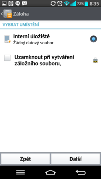 LG Backup