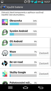 Systémové informace o baterii