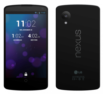 Render, jak by mohl vypadat Nexus 5