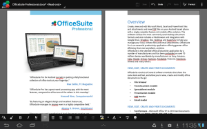 OfficeSuit Pro 7 word