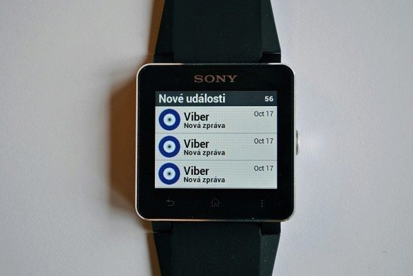 Sony Smartwatch 2 vás upozorní opravdu na vše