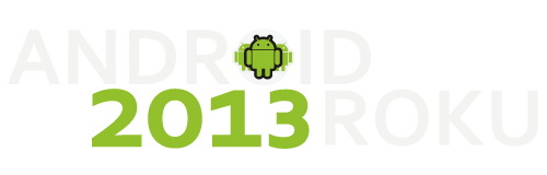 Andrioid roku 2013 - logo