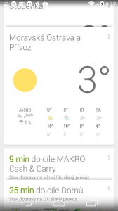 Osobní kontextový asistent Google Now