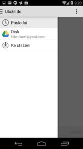 Kancelářský balík QuickOffice umí ukládat dokumenty na Disk Google