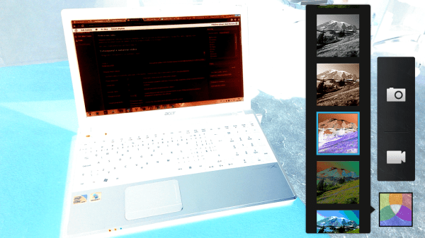 HTC One mini - Aplikace fotoaparátu efekty