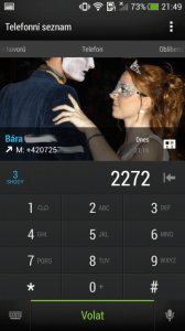 HTC One mini - dialer2