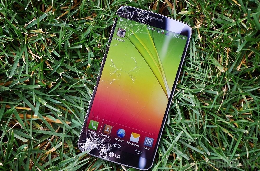 lg g flex drop test outdoors aa 15 of 25