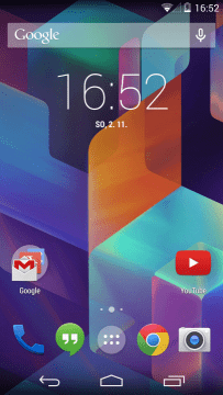 LG Nexus 5 Home screen