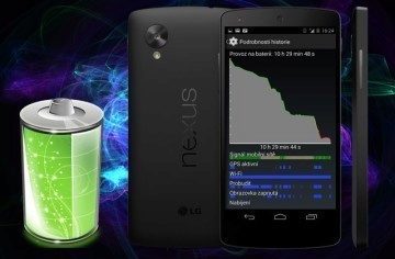 Nexus 5 – výdrž baterie v podrobném testu