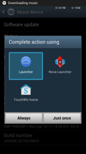 Launcher z Androidu 4.4 KitKat