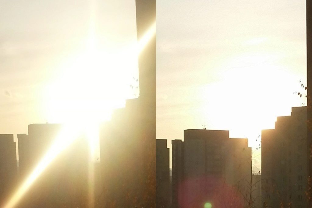 Note 2 vs Note 3 porovnání 5 protisvětlo