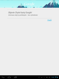 Google Now neboli Chytré karty Google