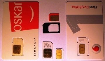 typy SIM karet