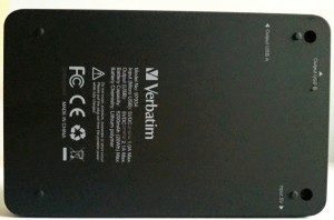 Verbatim Dual USB Power Pack - spodní strana