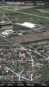 Virtuální pohled z kokpitu