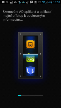 IObit Advanced Mobile Care - skenování aplikací