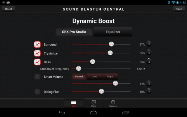 Creative SoundBlaster EVO ZxR - central