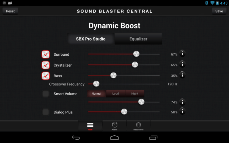 Creative SoundBlaster EVO ZxR - central