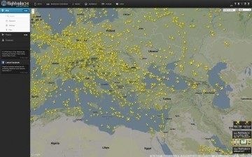 Zdrojem veškerých informací a dat je webová stránka flightradar24.com