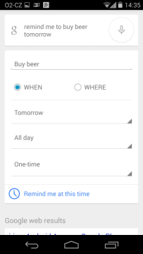 Motorola Moto X - Google Now 1