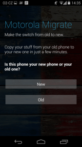 Motorola Moto X - Motorola Migrate