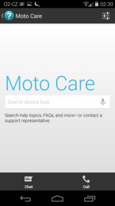 Motorola Moto X - podpora