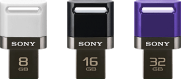 Oboustranná flashka Sony