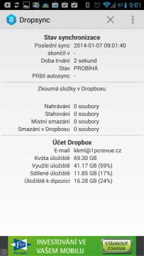 Dropsync (Dropbox Autosync)