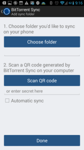 BitTorrent Sync