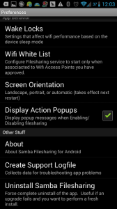 Samba Filesharing for Android