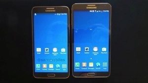 Galaxy Note 3 Neo (vlevo) vs. Galaxy Note 3 (vpravo)