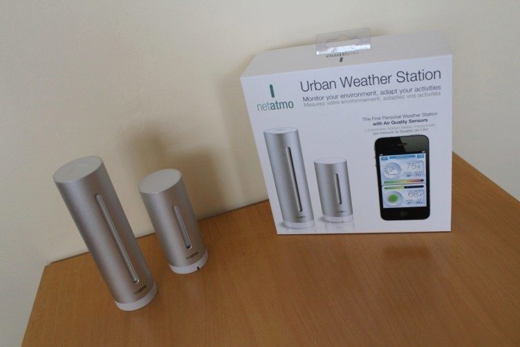 NetAtmo - čidla a balení