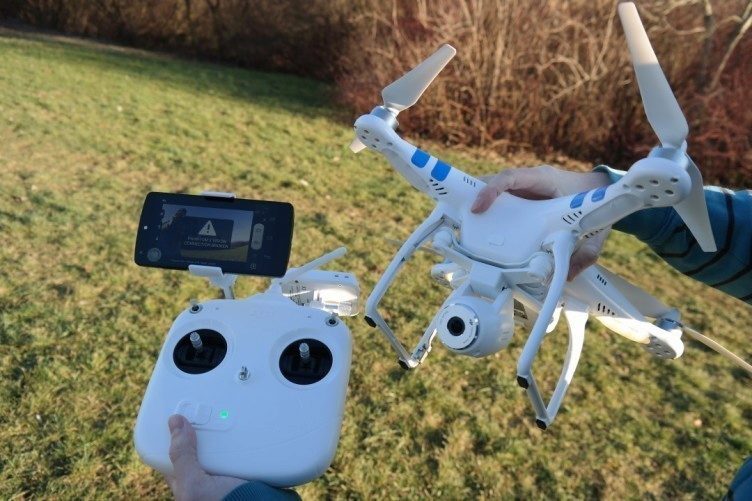 DJI Phantom, Android drony DJI Phantom, Android drony