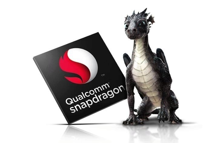 snapdragon chip with dragon