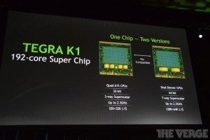NVIDIA Tegra K1 - čip bude ve dvou provedeních