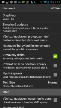 Tmavé grafické téma