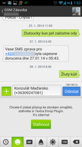 Smajlíky je nutné stáhnout jako plugin