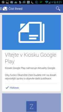 Aplikace Kiosek Google Play