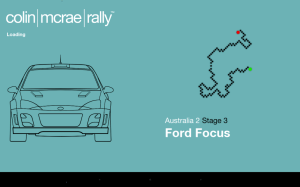 Colin McRae Rally - načítání