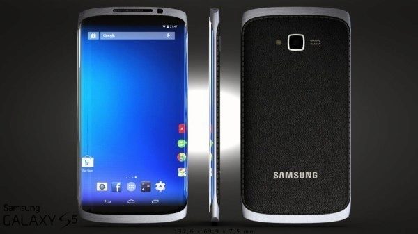 Jeden z renderů Samsungu Galaxy S5