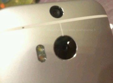 HTC M8: detail druhého fotoaparátu
