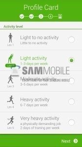 Nová verze aplikace S Health