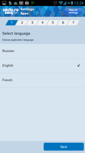 Sochi 2014 Results: průvodce nastavením