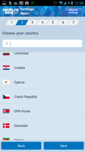 Sochi 2014 Results: průvodce nastavením